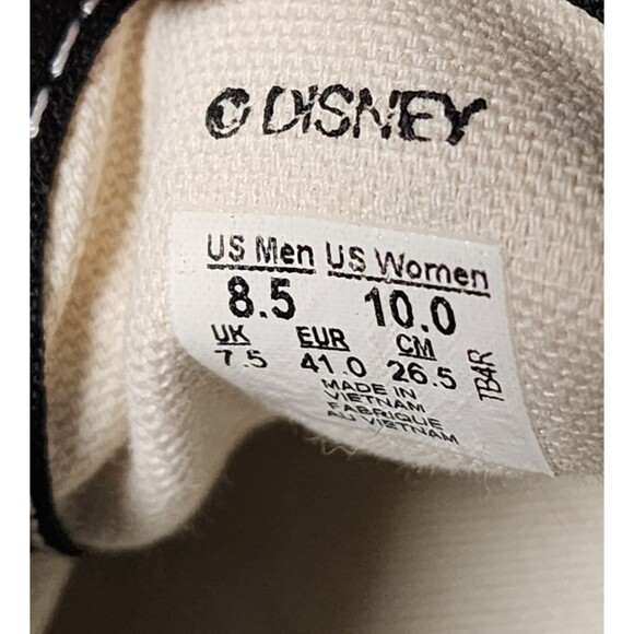 VANS Disney Low Top Sneakers Size M8.5 W10 Mickey Mouse Donald Duck Pluto - Picture 7 of 7
